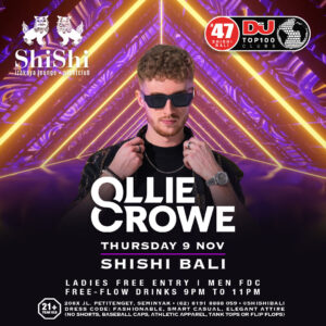 Ollie Crowe ShiShi Bali November 9 2023